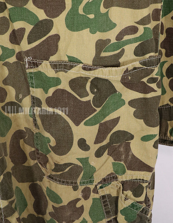 Civilian American Vintage Frogskin Camouflage Coveralls, Used.