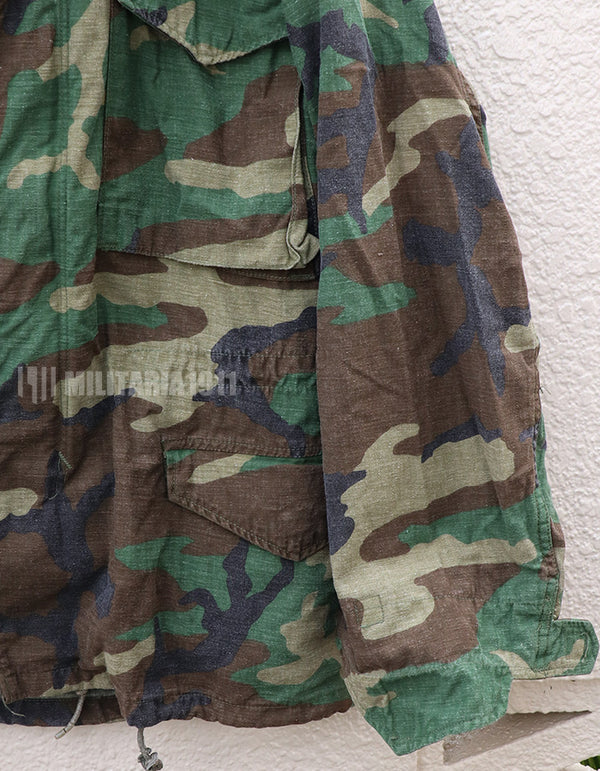 U.S. Army M65 Field Jacket Woodland Camouflage, 1983 A