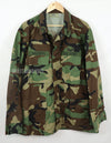 Real U.S. Army Woodland Camouflage Jacket, 2000, with patches.