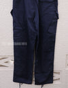 British Royal Navy Combat Trousers Navy Blue with Patches Used