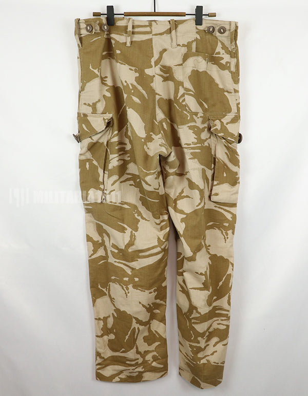 Original British Army Desert DPM Camouflage Trousers, Used