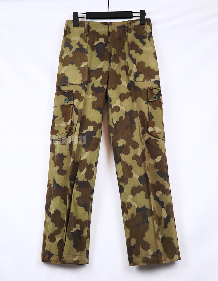 Original South Vietnam Field Military Police Cloud Camouflage Pattern Top and Bottom Set