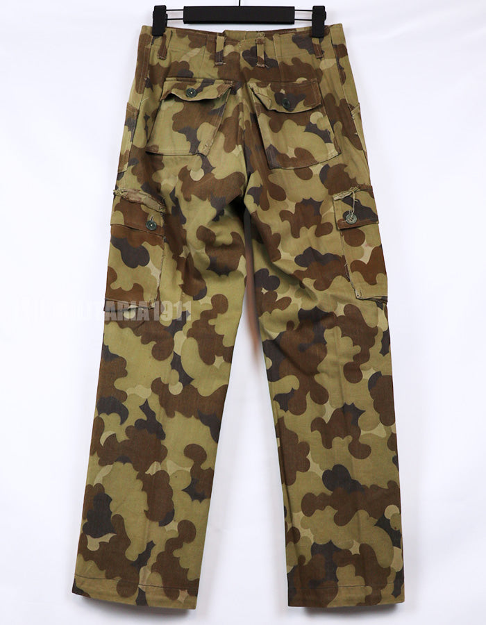 Original South Vietnam Field Military Police Cloud Camouflage Pattern Top and Bottom Set