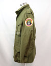 Original M65 Field Jacket '72 Large-Long Taxi Driver Spec patches are repro