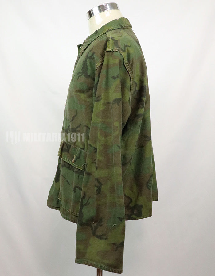 Original Vintage Civilian Hunting Jacket Individual Leaf Camouflage Used