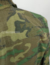 Original U.S. Army 1970 ERDL Jungle Fatigue Jacket, used, brown leaf