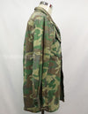 Original U.S. Army 1969 ERDL Jungle Fatigue Jacket, no lower pockets, used. Used Brown Leaf