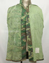 Original U.S. Army 1969 ERDL Jungle Fatigue Jacket, no lower pockets, used. Used Brown Leaf