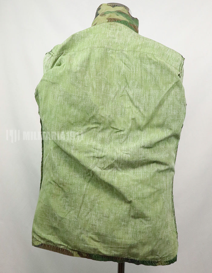 Original US Military USMC Unknown year of manufacture ERDL Jungle Fatigue Jacket, used, used Greenleaf