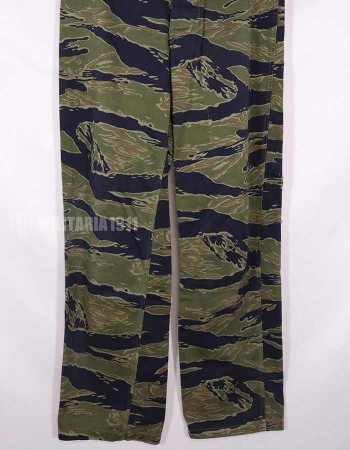 Original Heavyweight fabric Tiger Stripe pants, used, no pockets.