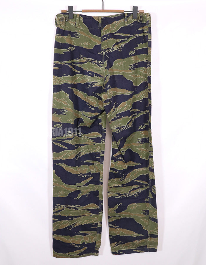 Original Heavyweight fabric Tiger Stripe pants, used, no pockets.