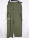 Real 1963 1st Model Jungle Fatigue Pants with leg ties, rare.