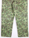 Real Frogskin Camouflage Dag Hunter Camouflage Pants with ERDL Fabric Modified Pockets Reversible