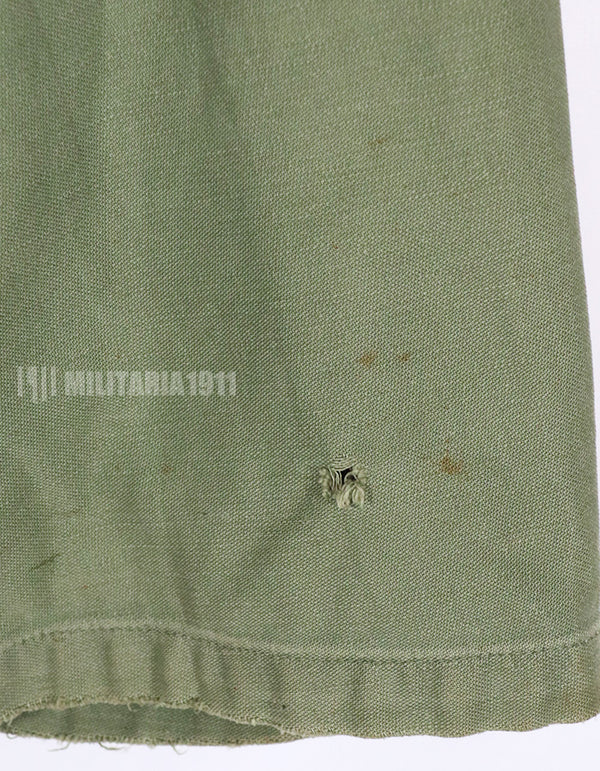 Real U.S. Army Utility Shirt with retrofit patch, used.