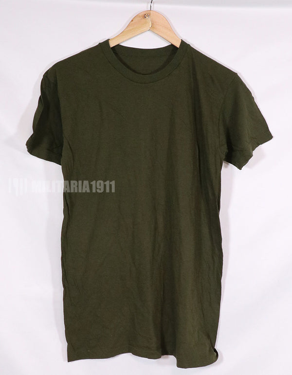 Real 1960s-1970s U.S. Army OD T-shirt Inner, Used C