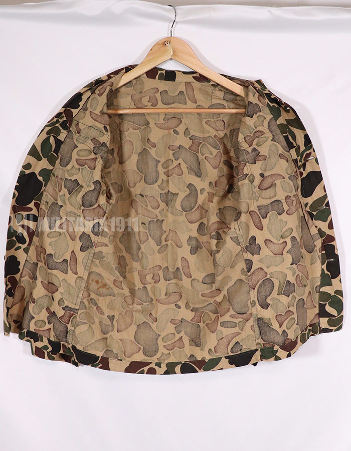 Real CIDG Beogum camouflage shirt with patch (retrofitted)