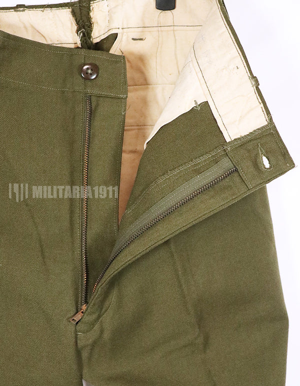 Real US Army M1951 Wool Field Pants M-S Used, good condition