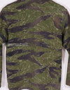 Real TO78 Okinawa Tiger TDD shirt, partially damaged, tiger stripe.