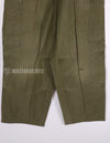 Real 1973 M65 cotton field pants, used, faded.