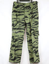 Replica Sea Wave Pattern Tiger Stripe Pants with Cargo Pockets