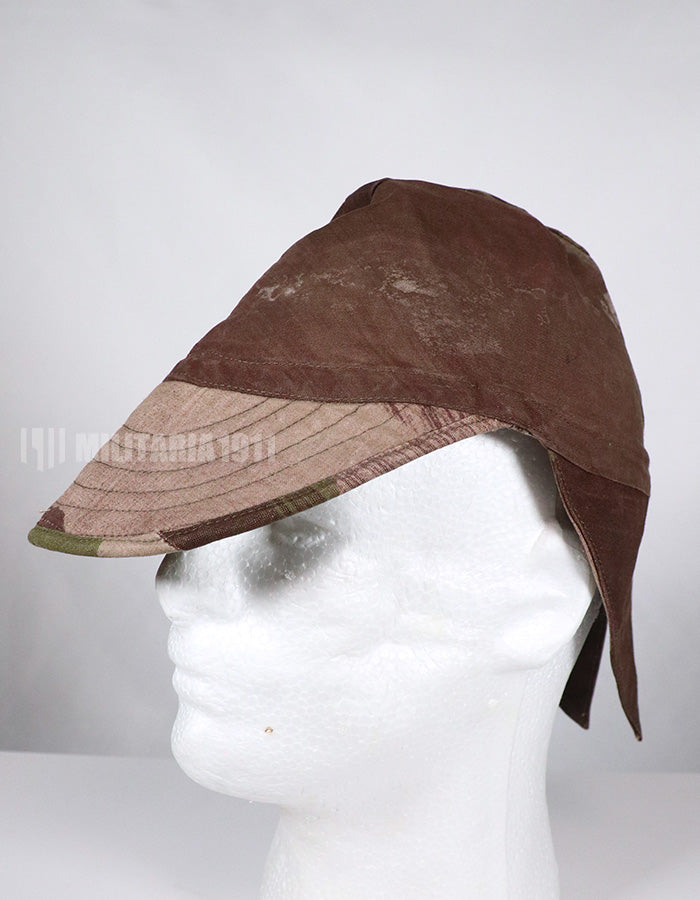 Real Fabric Replica Windproof Camouflage French Cut Cap