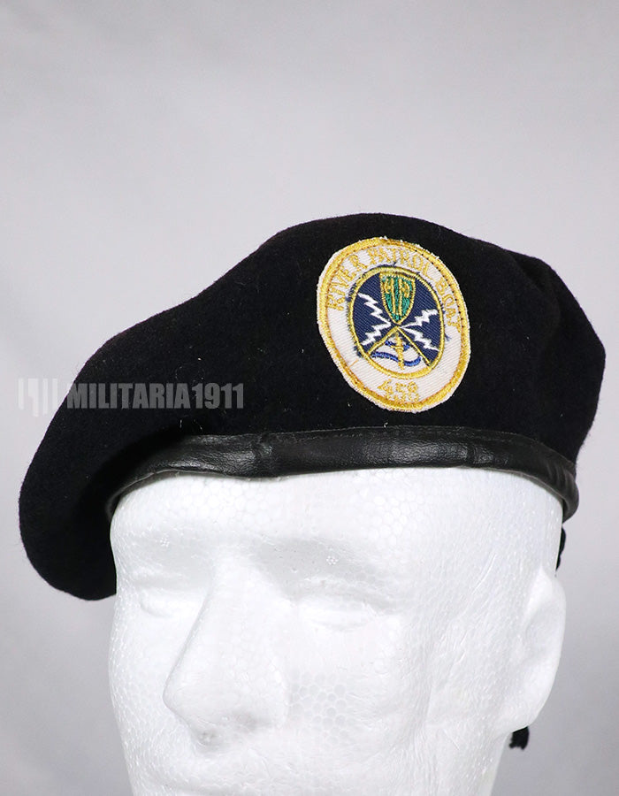 Replica U.S. Army Affiliation River Patrol Boat Crew Black Beret