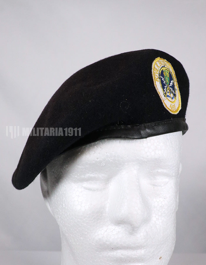 Replica U.S. Army Affiliation River Patrol Boat Crew Black Beret