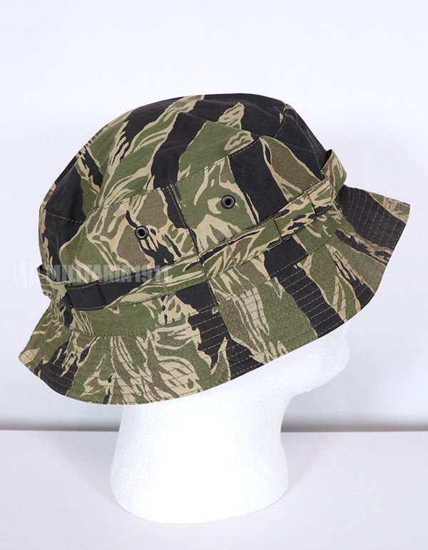 Real Fabric Replica Okinawa Tiger Poplin Fabric Boonie Hat